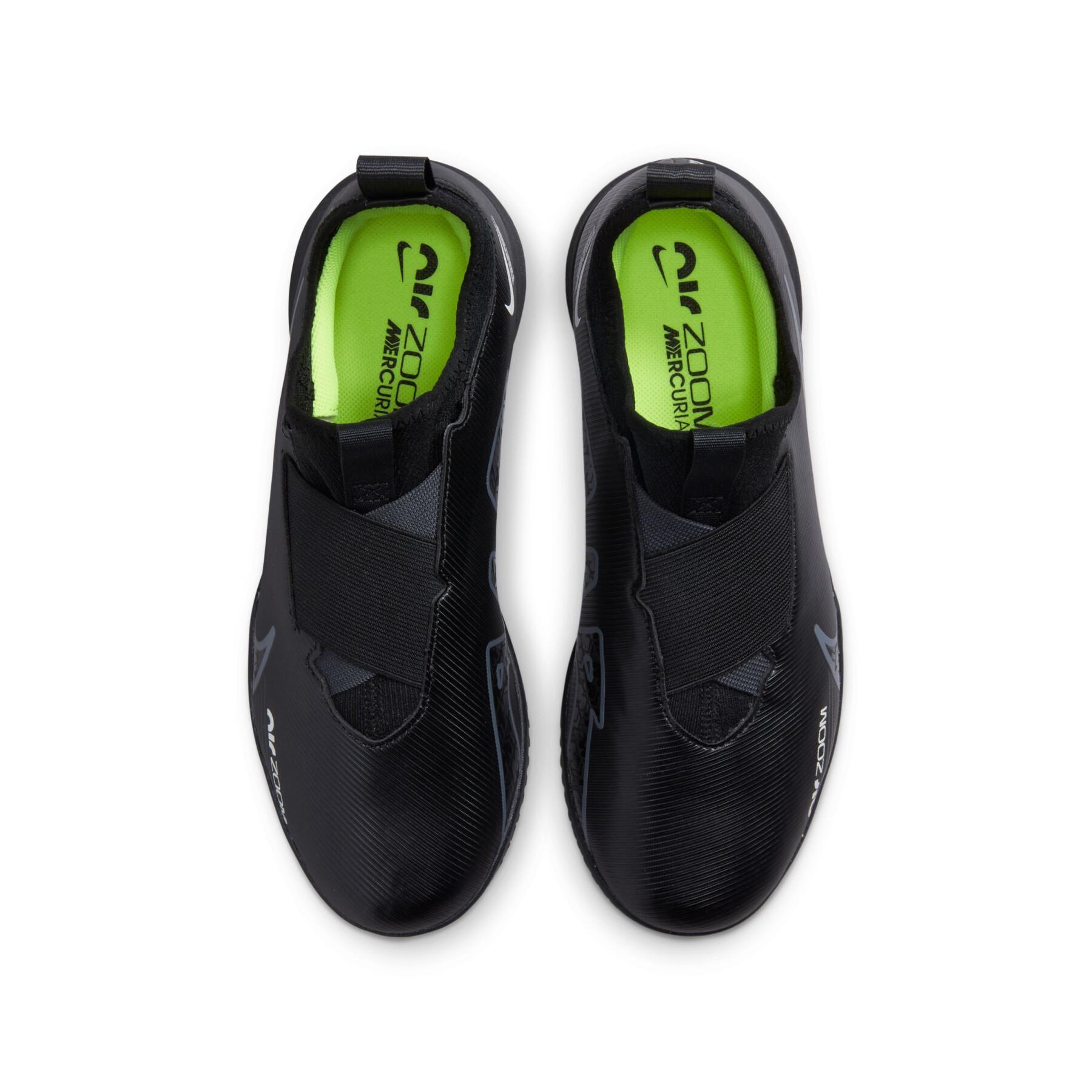 Chaussures de football enfant Nike Zoom Mercurial Vapor 15 Academy IC - Shadow Black Pack