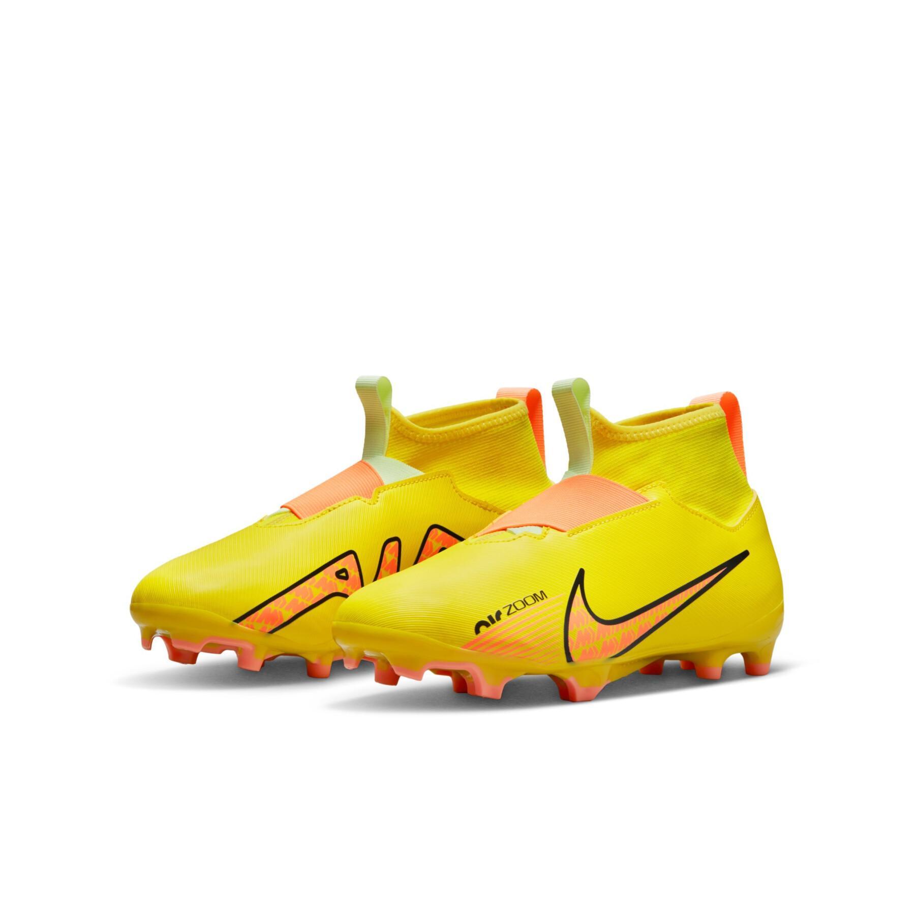 Chaussures de football enfant Nike Zoom Mercurial Superfly 9 Academy FG/MG - Lucent Pack