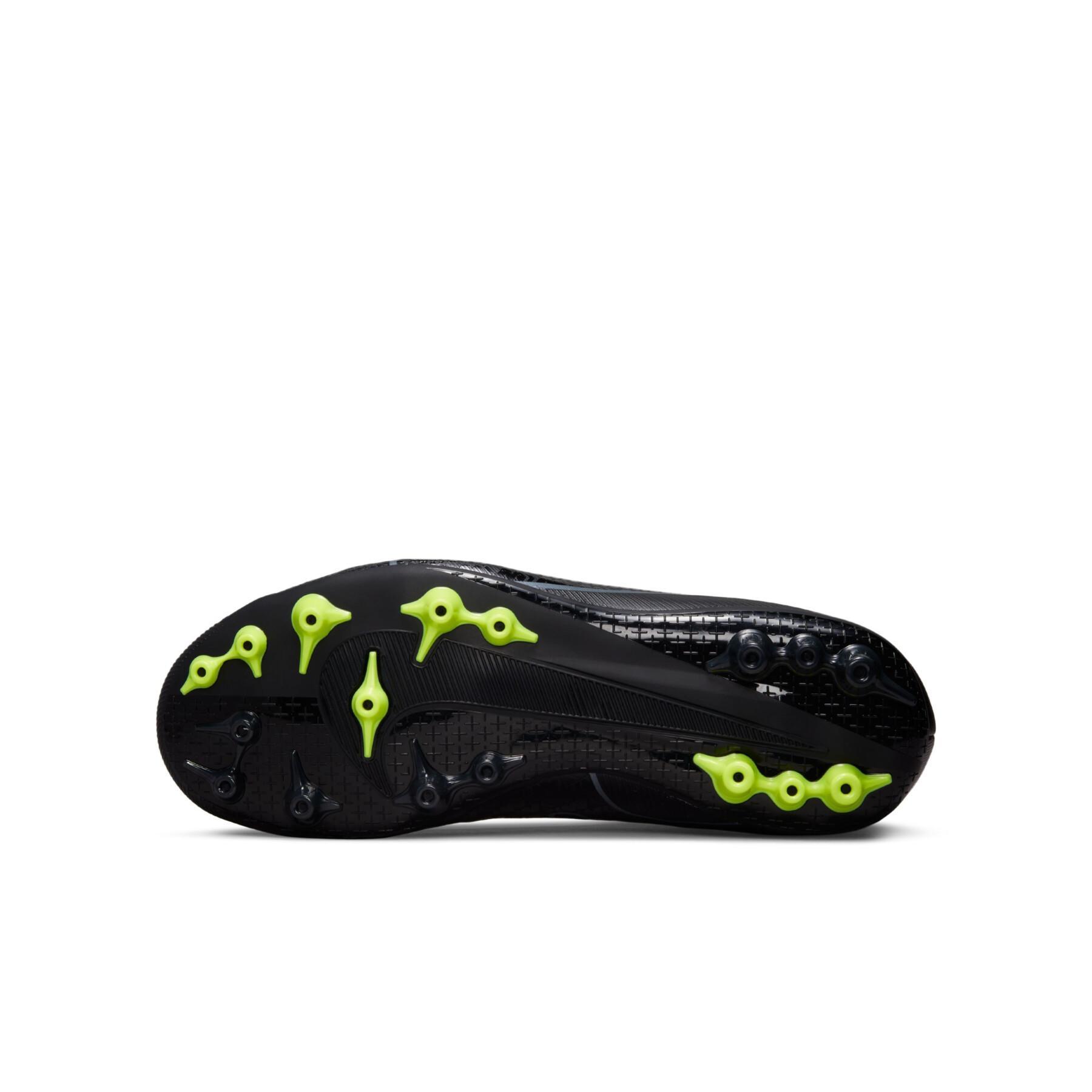 Chaussures de football enfant Nike Zoom Mercurial Vapor 15 Academy AG - Shadow Black Pack
