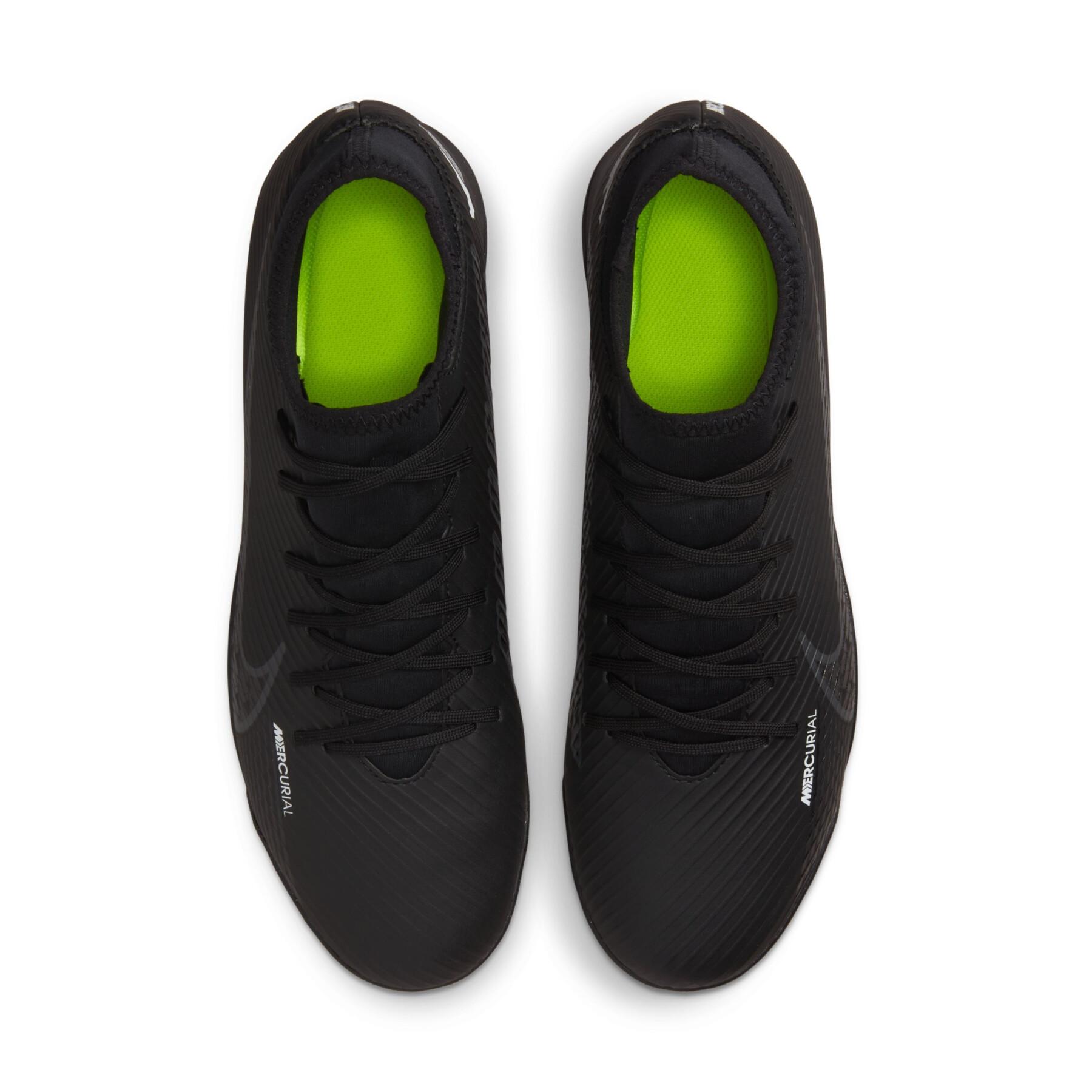 Chaussures de football Nike Mercurial Superfly 9 Club TF - Shadow Black Pack