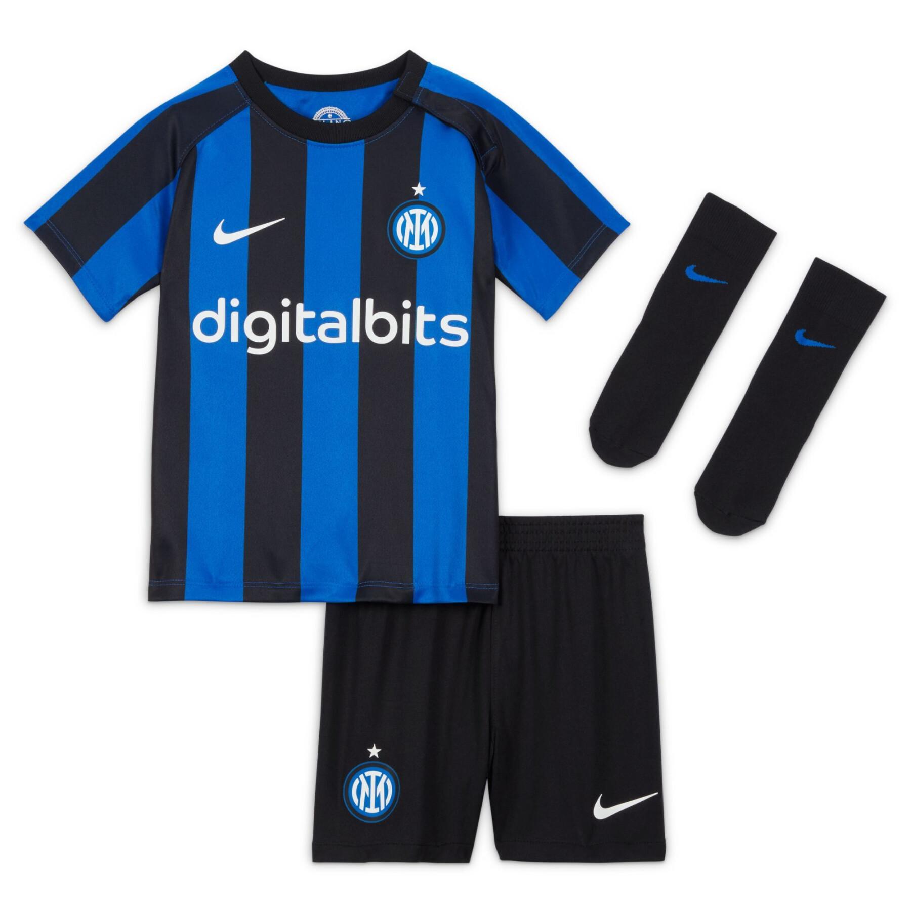 Mini-kit Domicile bébé Inter Milan 2022/23