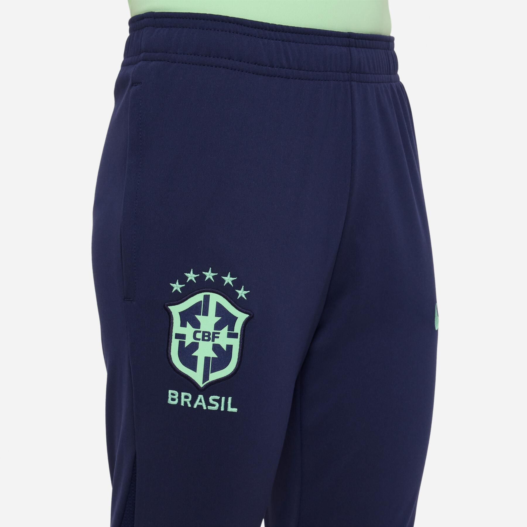 Pantalon de survêtement enfant Brésil Coupe du Monde 2022