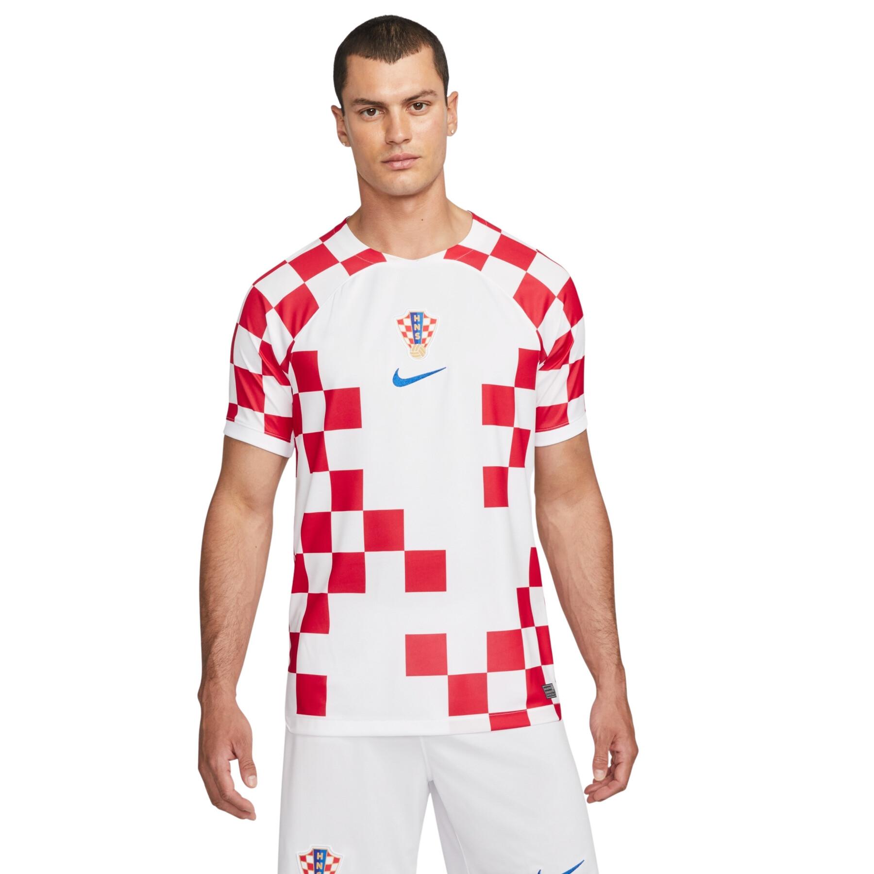 Maillot Domicile Coupe du monde 2022 Croatie