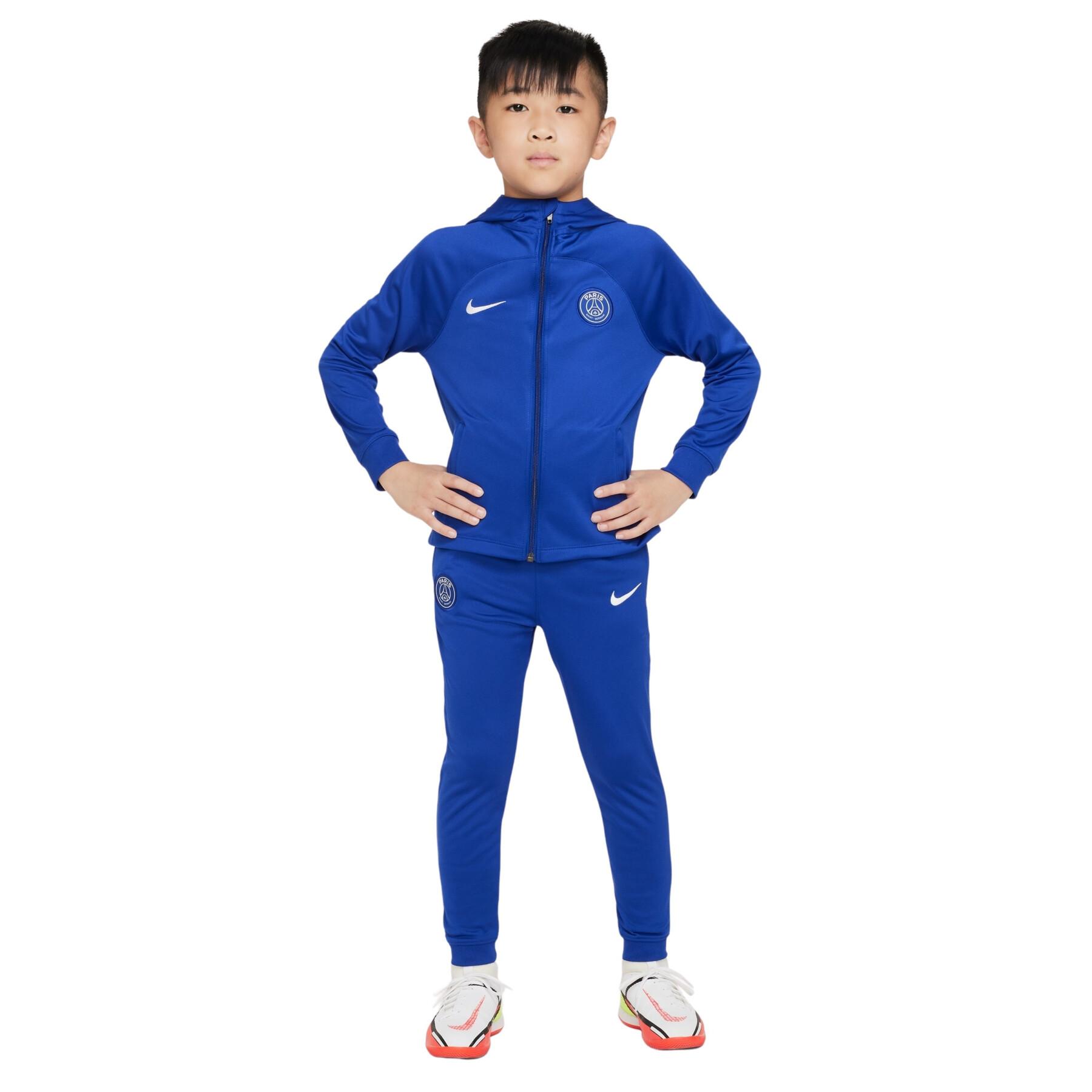 Jogging Survêtement Foot Paris Enfant - Bleu Marine - Confort & Style -  Tailles 3 à 14 ans