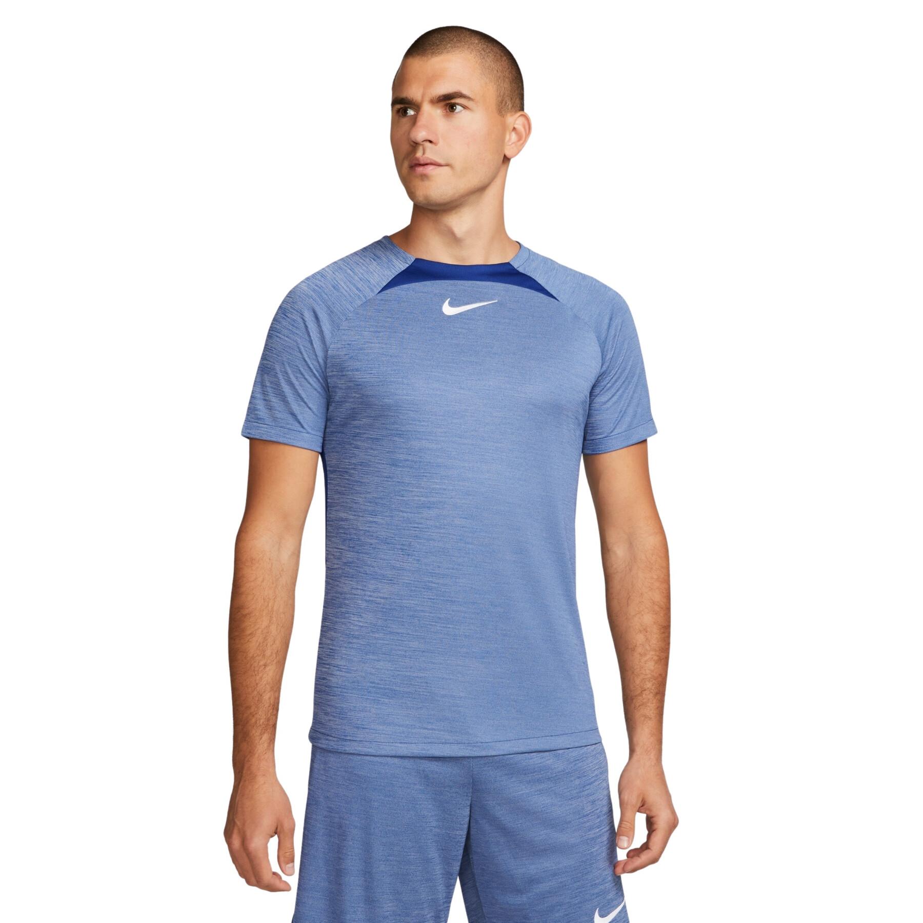 Maillot entraînement Nike Academy bleu blanc