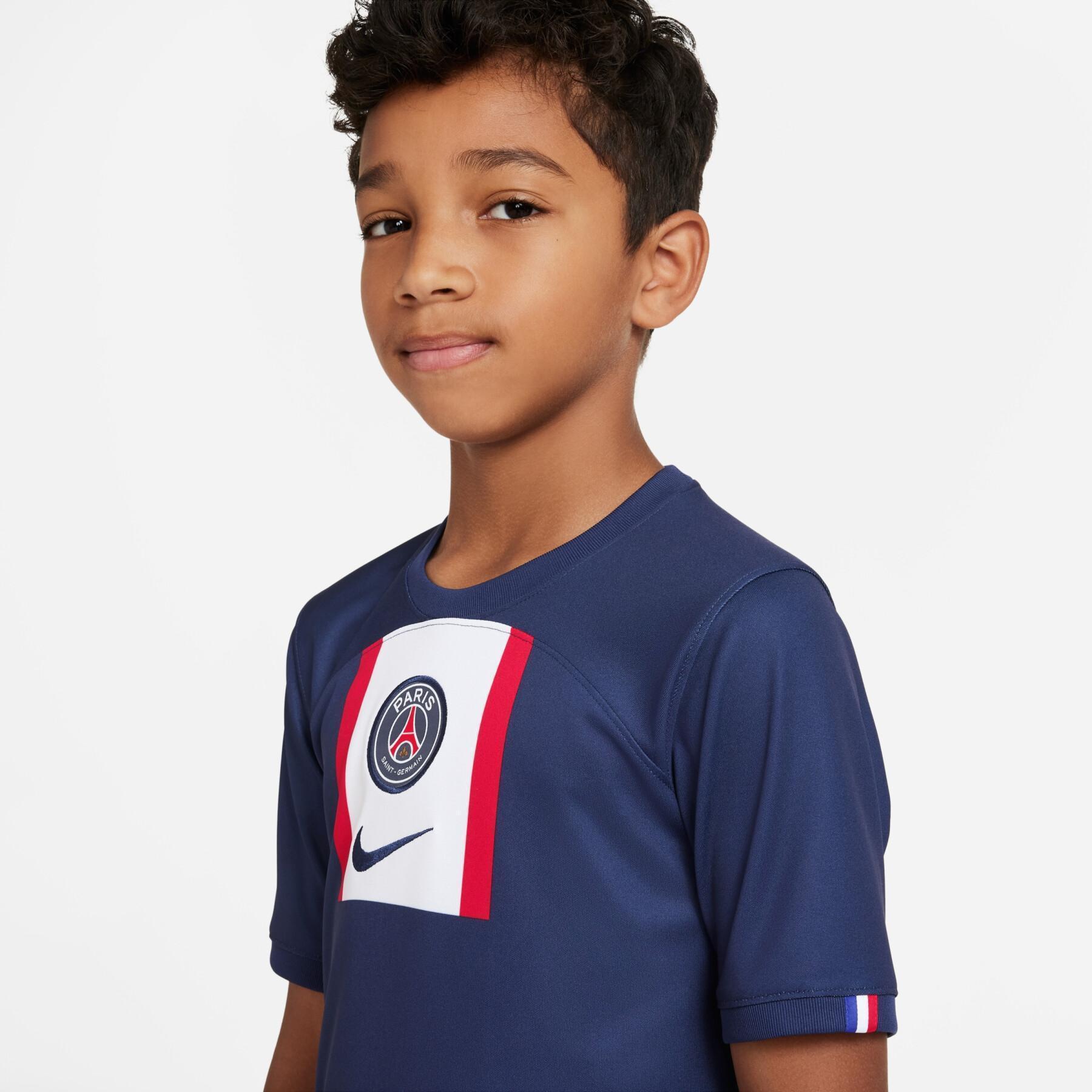 Maillot Domicile Kit PSG 2022/23 Enfant - Fort Maillot