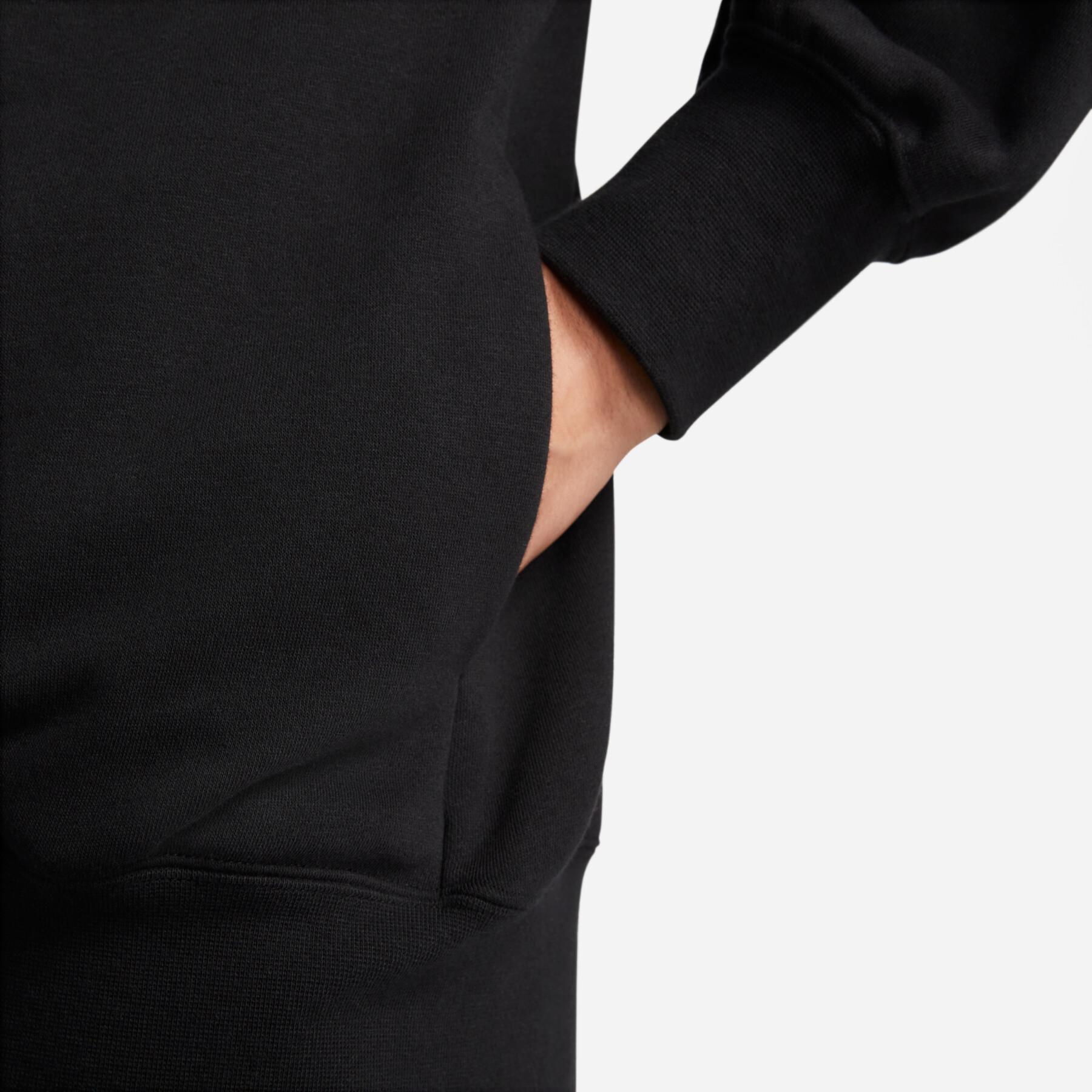 Sweatshirt à capuche full zip oversize femme Nike Air Fleece