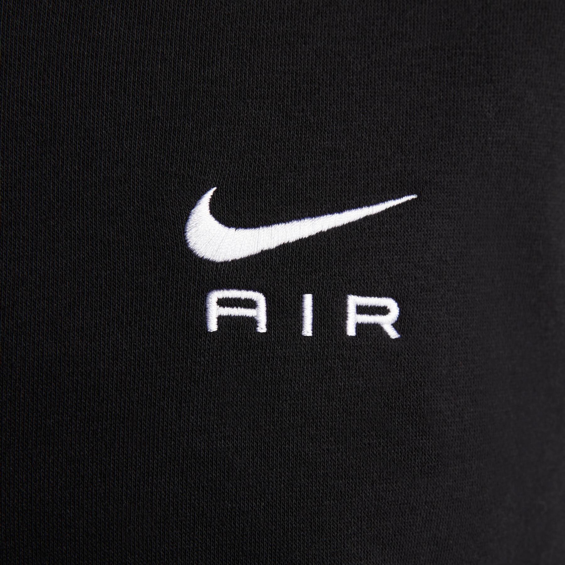 Sweatshirt à capuche full zip oversize femme Nike Air Fleece