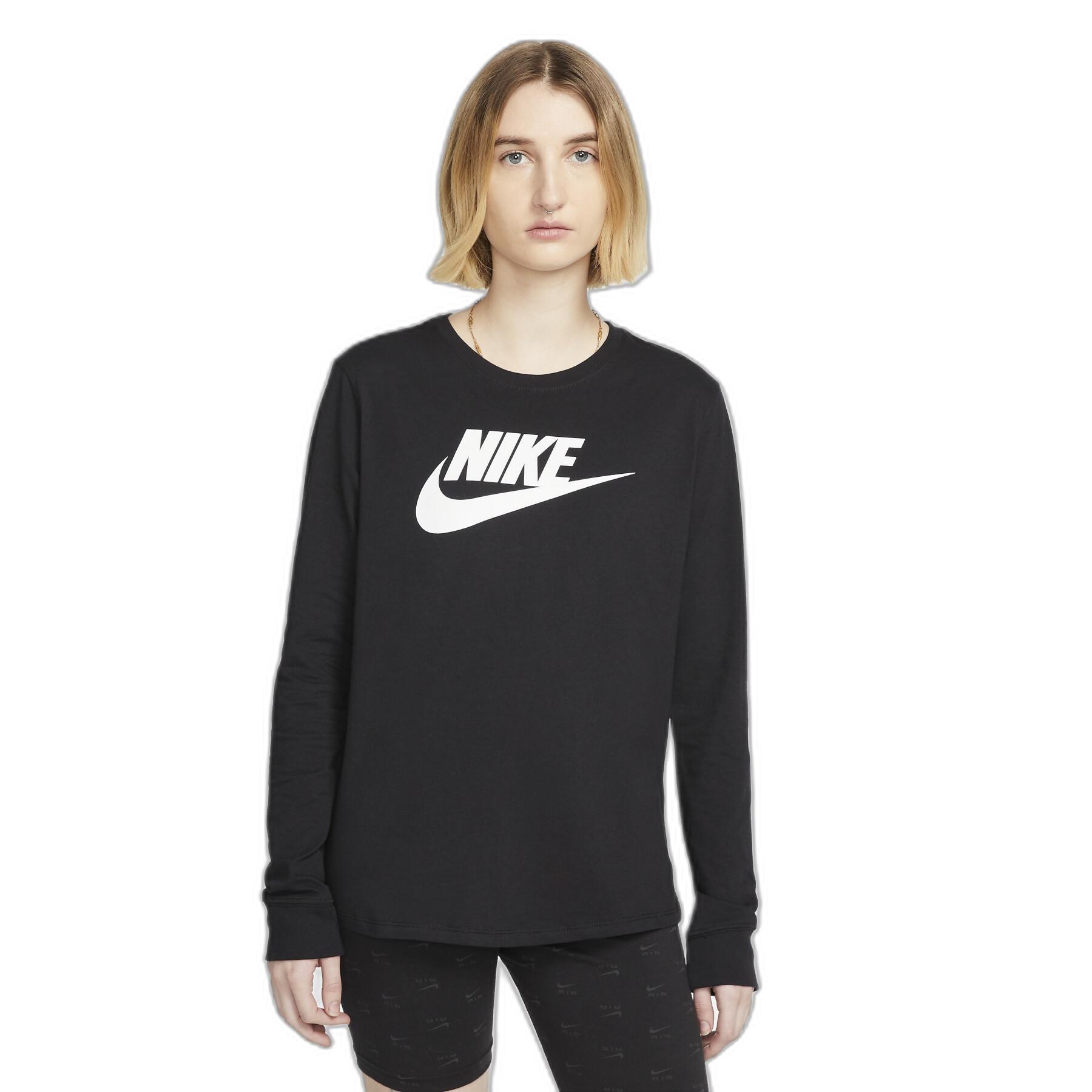 T-shirt manches longues femme Nike Essential ICN FTRA