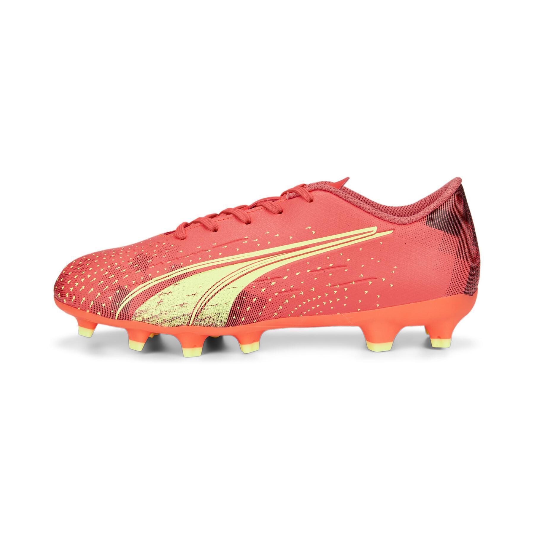 Chaussures de football enfant Puma Ultra Play FG/AG - Fastest Pack