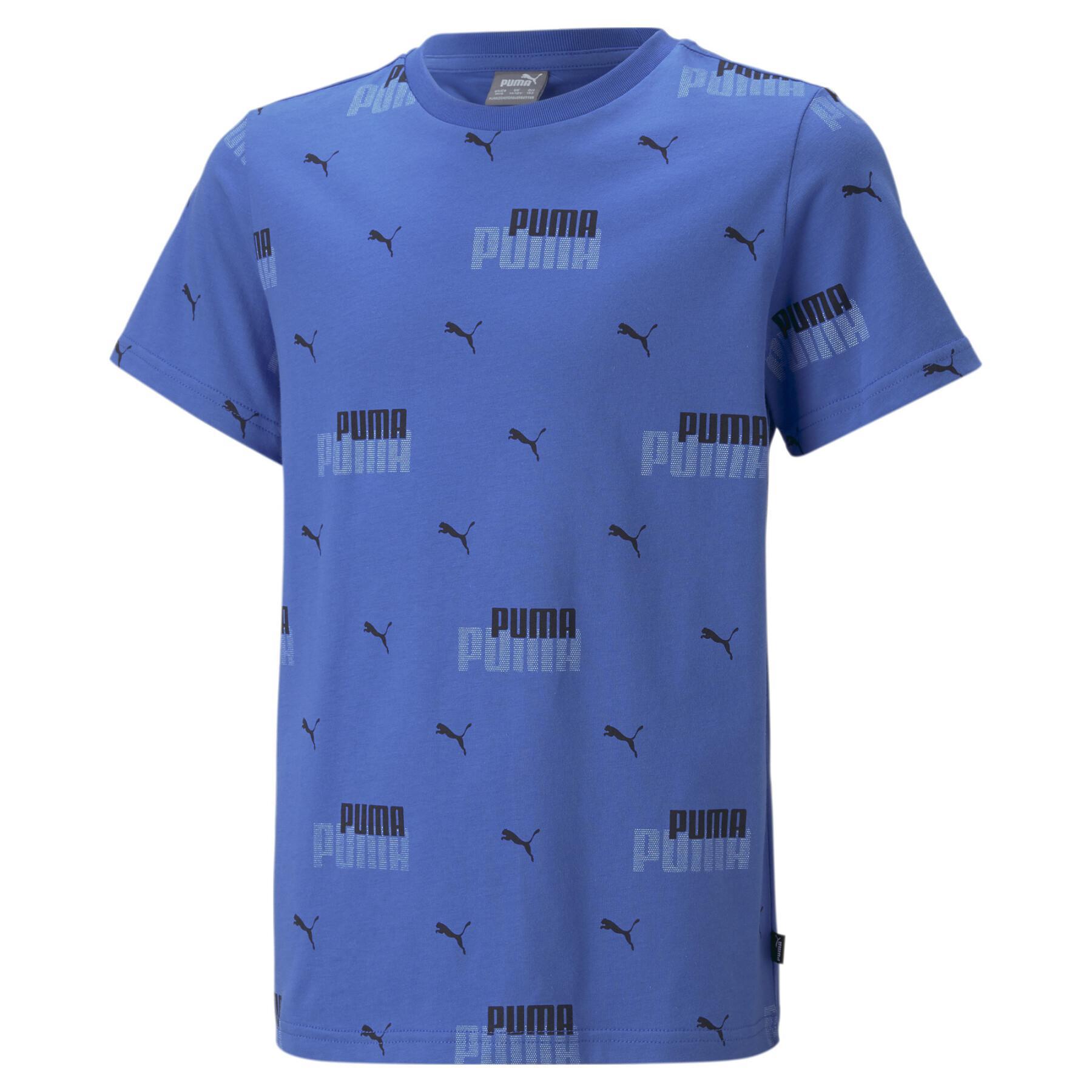 T-shirt logo enfant Puma ESS+ Power AOP