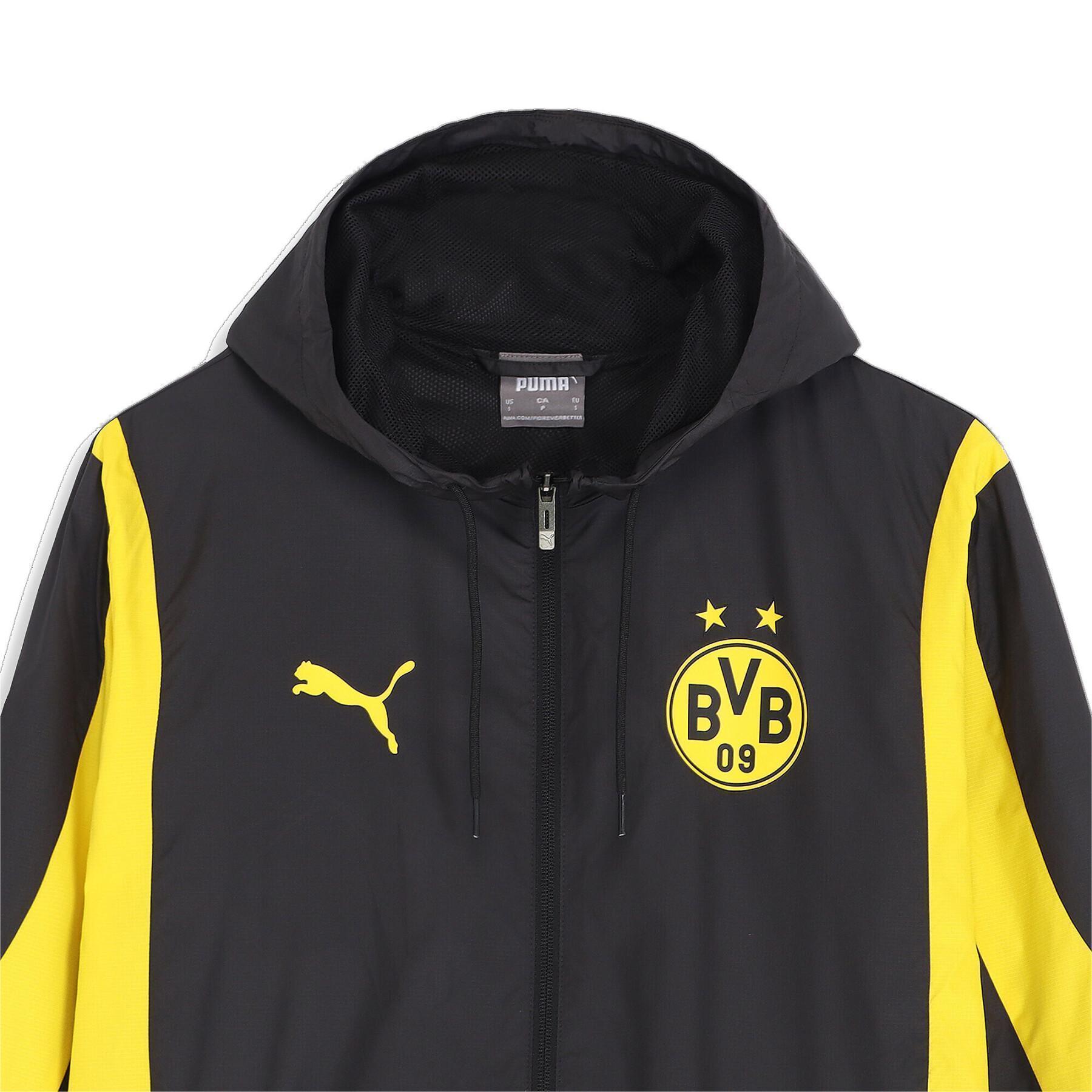 Veste de survêtement Prematch Borussia Dortmund Woven Anthem 2023/24