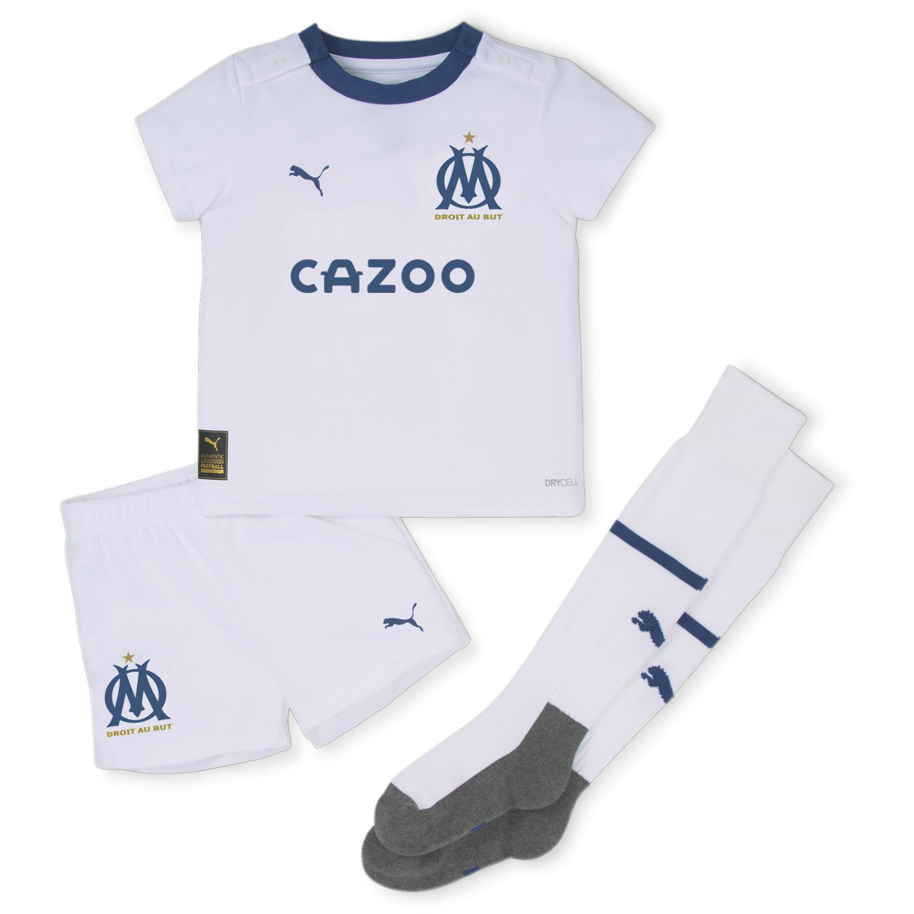 Mini kit bébé domicile OM 2022/23 - Olympique de Marseille - Ligue