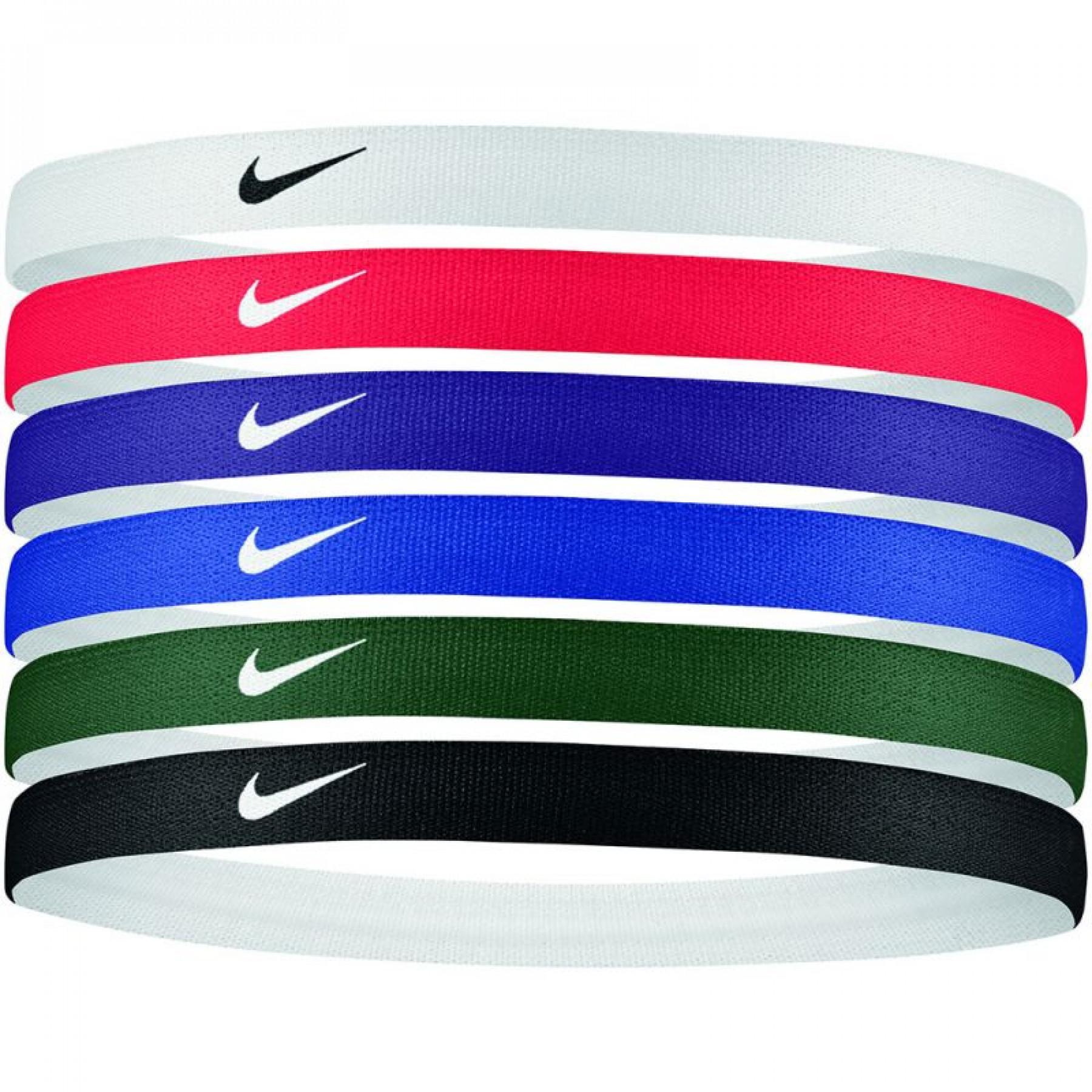 Bandeau serre-tête Nike Printed 6 unités - Accessoires - Equipements