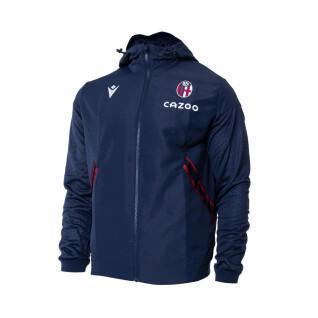 Sweatshirt à capuche zippé Bologne FC Micro Travel Player 2022/23
