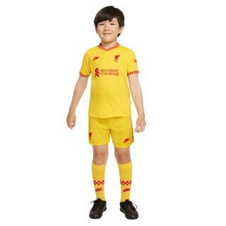 Mini-kit enfant third Liverpool FC 2021/22