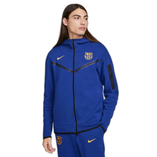 Sweatshirt à capuche fulle zip FC Barcelone Tech Fleece 2023/24