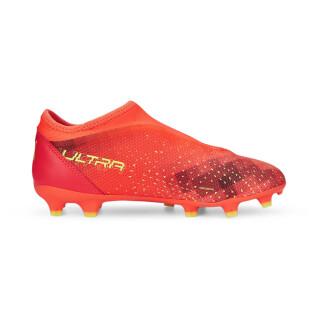 Chaussures de football enfant Puma Ultra Match FG/AG - Fastest Pack