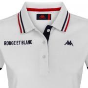 Polo femme AS Monaco 2020/21 blanche
