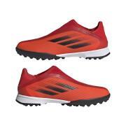 Chaussures de football enfant adidas X Speedflow.3 Laceless TF