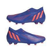 Chaussures de football adidas Predator Edge.3 Laceless FG - Sapphire Edge Pack