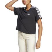 T-shirt court jersey femme adidas Essentials 3-Stripes