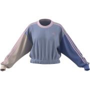 Sweatshirt crop femme adidas Essentials 3-Stripes
