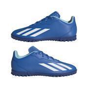 Chaussures de football enfant adidas X Crazyfast.4 Turf - Marinerush Pack