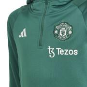 Sweatshirt à capuche enfant Manchester United 2023/24