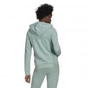 Sweatshirt zippé à capuche femme adidas Essentials Basic
