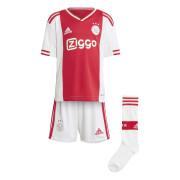 Ensemble mini kit à domicile enfant Ajax Amsterdam 2022/23