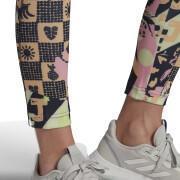 Legging femme adidas Farm Print Feel Brilliant Aeroready