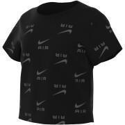 T-shirt crop fille Nike Air AOP