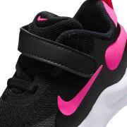 Baskets à scratch et lacets bébé Nike Revolution 7