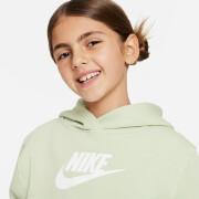 Sweatshirt à capuche court fille Nike Club Fleece