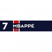 Plaque Vestiaire PSG Mbappé 7