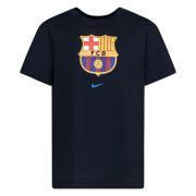 T-shirt enfant FC Barcelone EVERGREEN CREST 2021/22